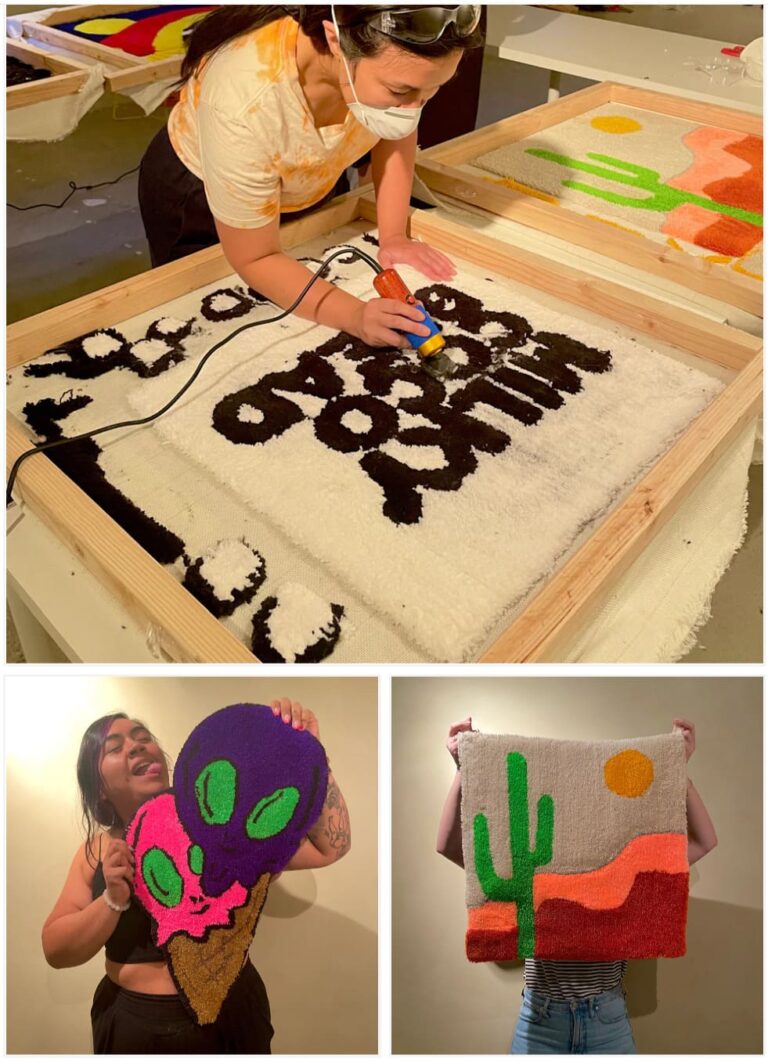 Rug Tufting Workshop Houston